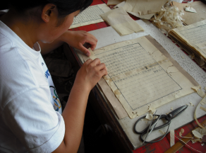 Restoration of ancient books