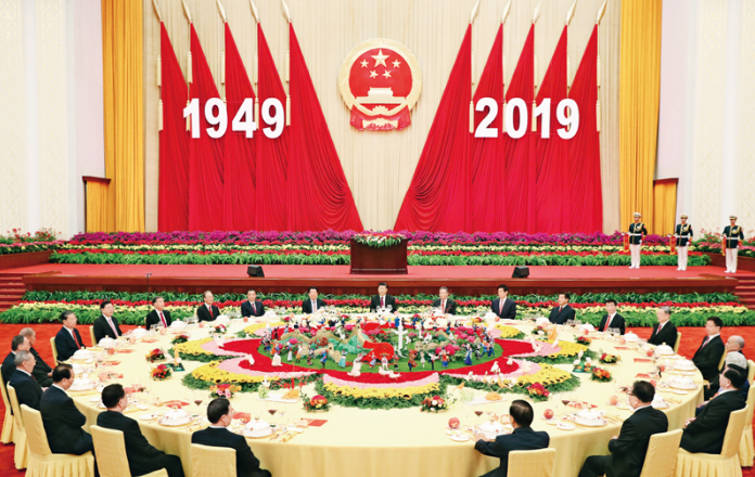 习近平总书记在出席庆祝中华人民共和国成立70周年系列活动时的讲话